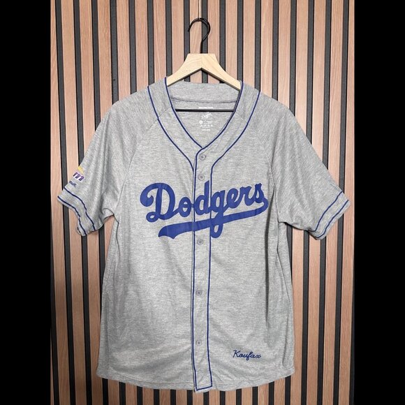 Dodgers Stadium Exclusive Jersey Medium Gray Sandy Koufax #32 Limited Edition - Picture 1 of 8